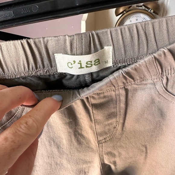 NWT Lizard Thicket c’isa Gray Moto Stretch Pant Medium - Picture 5 of 7